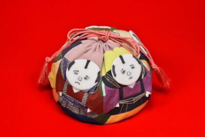 ちりめん細工・福助巾着