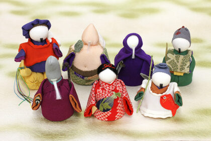 ちりめん細工・七福神