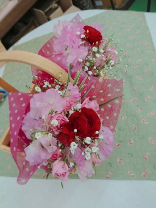 一本から花束