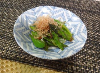 アスパラの炒め物