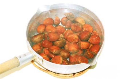 栗(熱湯)
