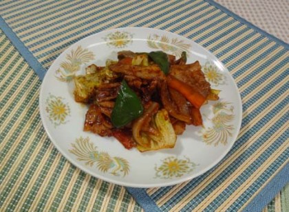 回鍋肉片