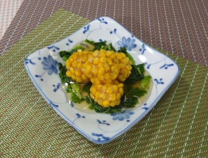 菜の花蒸し