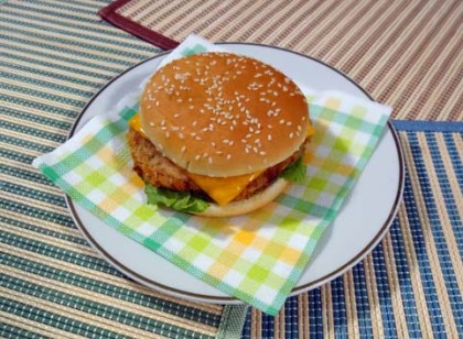 チキンバーガー