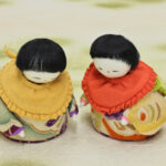 ちりめん細工・這い子人形袋