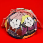 ちりめん細工・福助巾着