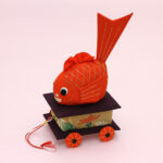 ちりめん細工・鯛車