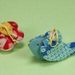 ちりめん細工・うぐいす袋と梅袋