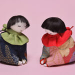 ちりめん細工・這い子人形袋